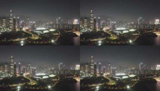 深圳夜景高清在线视频素材下载