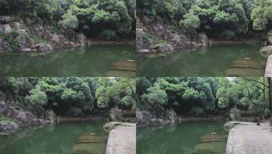 苏州天池山美丽天池 湖水风光高清在线视频素材下载
