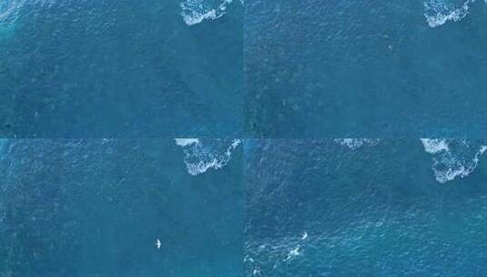 4K 大海水面波浪翻滚高清在线视频素材下载