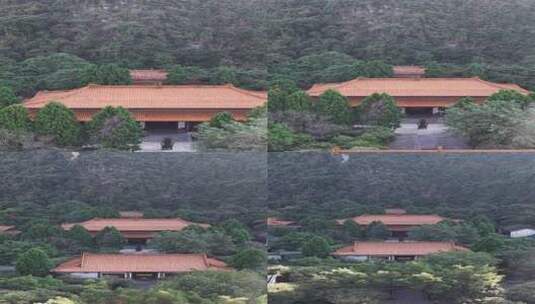 竖版航拍阳朔十里画廊监山寺高清在线视频素材下载