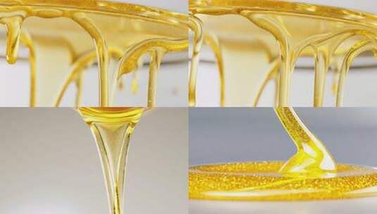 蜂蜜糖浆高清在线视频素材下载