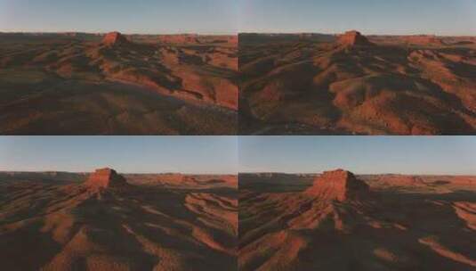 沙漠的航拍视频高清在线视频素材下载