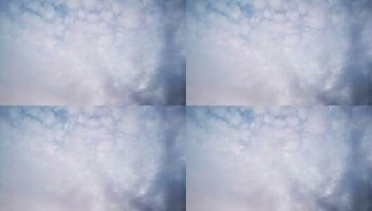 蓝天下漂浮的白云高清在线视频素材下载