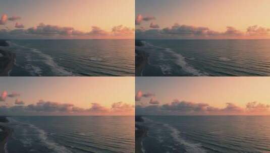海洋上的日落高清在线视频素材下载
