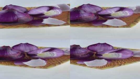 洋葱4K实拍视频高清在线视频素材下载