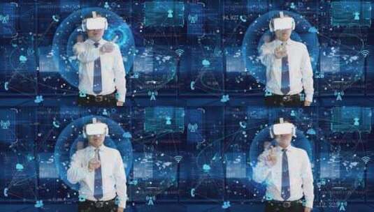 虚拟现实技术高清在线视频素材下载
