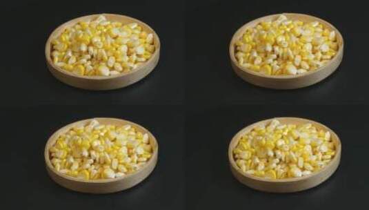 甜玉米粒高清在线视频素材下载