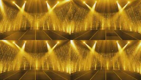 【原创4k】粒子灯光酷唯美炫颁奖舞台背景高清在线视频素材下载