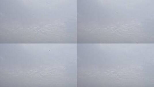实拍蓝天白云的天空背景高清在线视频素材下载