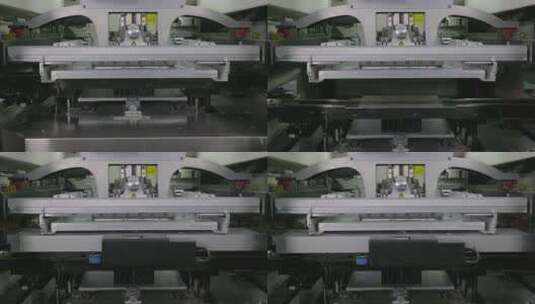 工业自动化流水线机器人视频素材高清在线视频素材下载