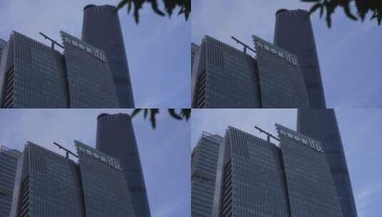 合景国际金融广场高清在线视频素材下载