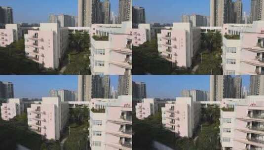 深圳市宝安区实验学校高清在线视频素材下载
