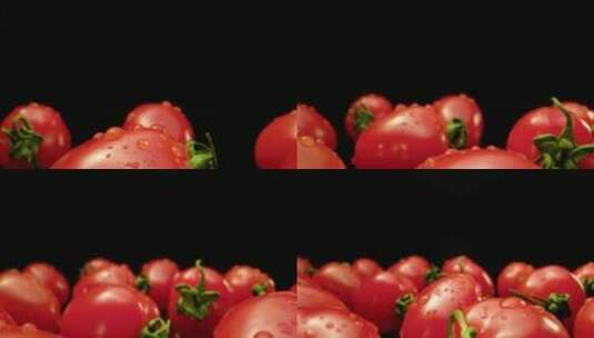 蔬菜西红柿高清在线视频素材下载