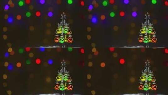 一棵圣诞树高清在线视频素材下载