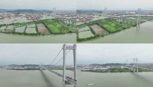 广州黄埔大桥（4K素材）高清在线视频素材下载