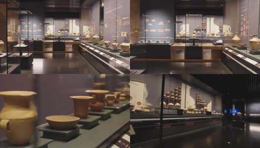 青海省博物馆-马家窑文化二高清在线视频素材下载