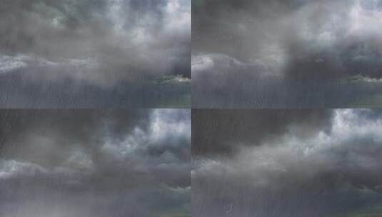 野外乌云暴雨实拍高清在线视频素材下载