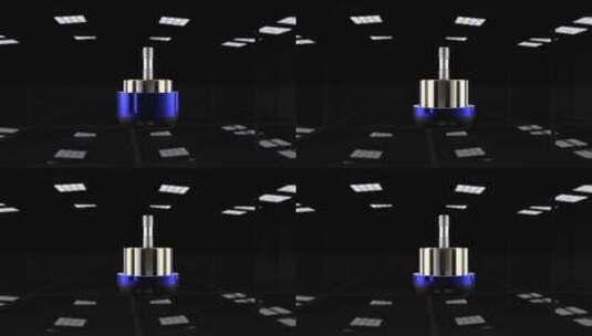 电机 无刷电机 动画 3面高清在线视频素材下载