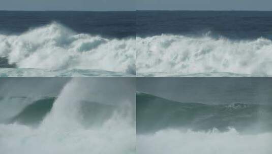 海边海浪波涛汹涌高清在线视频素材下载