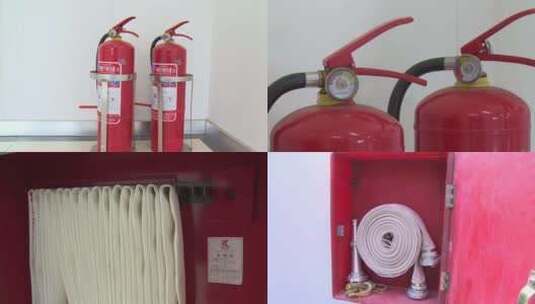 消防设施 消防器材高清在线视频素材下载