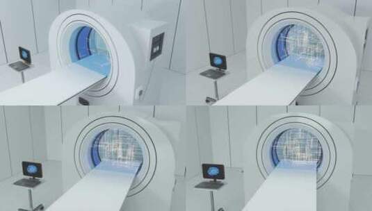 概念 核磁共振 医疗保健 c检查 扫描 科学高清在线视频素材下载