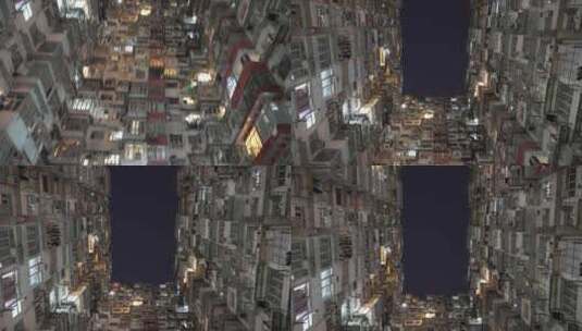 香港怪兽大厦高清在线视频素材下载