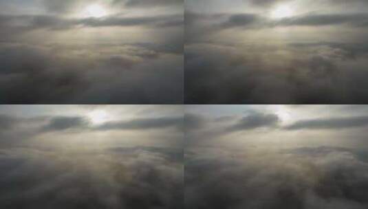 日出云层光线高清在线视频素材下载