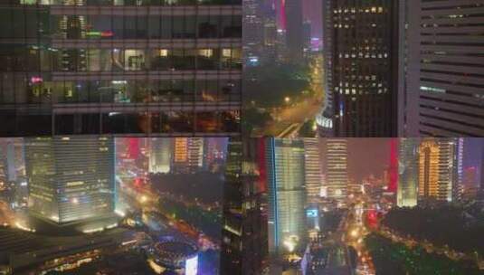 上海市浦东新区外滩陆家嘴高楼大厦摩天大楼高清在线视频素材下载