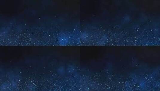 蓝色星火粒子闪烁上升高清在线视频素材下载