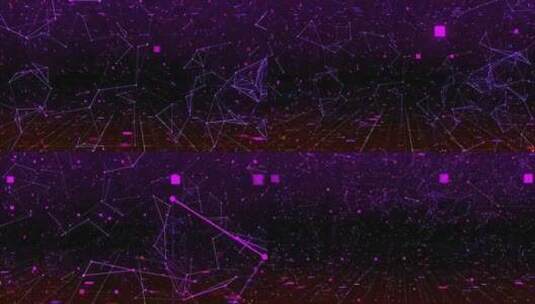 紫粉色网络空间背景高清在线视频素材下载