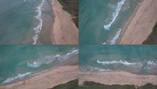 海南陵水怡海湾航拍高清在线视频素材下载