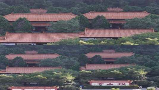 竖版航拍阳朔十里画廊监山寺高清在线视频素材下载