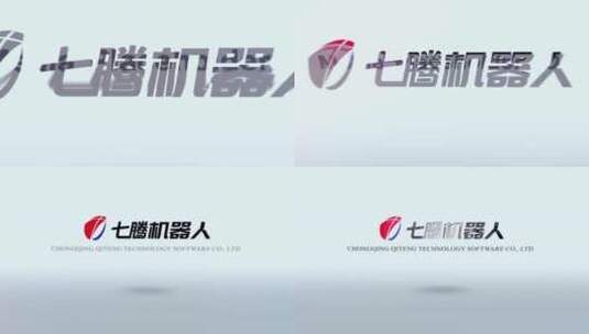 简约 logo演绎片头模版高清AE视频素材下载